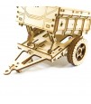 Wooden City - Trailer 3D Mechanical Model - Brown